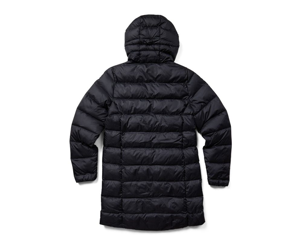 Merrell Jackets Black - Terrain Glacial Parka - Womens 87LRSFCJG